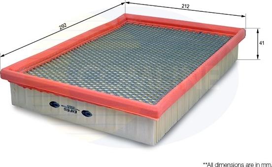 Comline EAF610 - Filtre à air droxauto.com