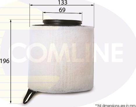 Comline EAF637 - Filtre à air droxauto.com