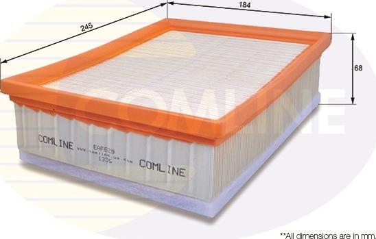 Comline EAF629 - Filtre à air droxauto.com