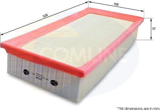 Comline EAF005 - Filtre à air droxauto.com