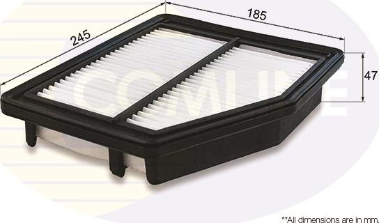 Comline EAF850 - Filtre à air droxauto.com