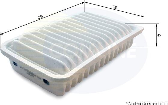 Comline EAF852 - Filtre à air droxauto.com