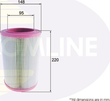 Comline EAF811 - Filtre à air droxauto.com