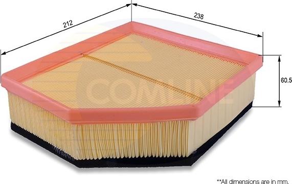 Comline EAF831 - Filtre à air droxauto.com