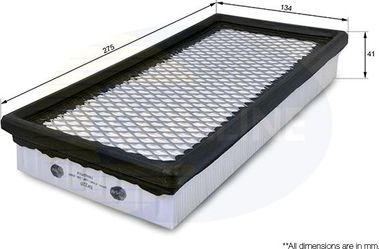 Comline EAF220 - Filtre à air droxauto.com