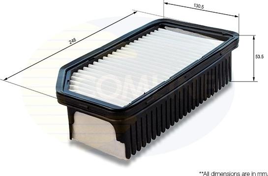 Comline EAF748 - Filtre à air droxauto.com