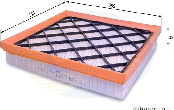 Comline EAF757 - Filtre à air droxauto.com