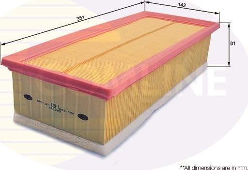 Comline EAF767 - Filtre à air droxauto.com