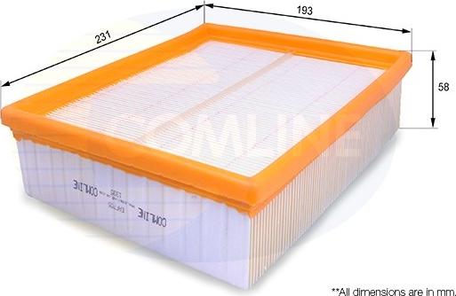 Comline EAF705 - Filtre à air droxauto.com