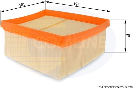 Comline EAF708 - Filtre à air droxauto.com