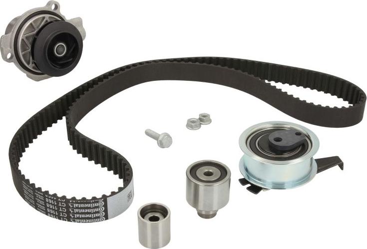 CONTINENTAL CT 1168 WP9 - Pompe à eau + kit de courroie de distribution droxauto.com