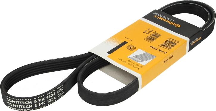 CONTINENTAL 5 PK 1334 - Courroie trapézoïdale à nervures droxauto.com
