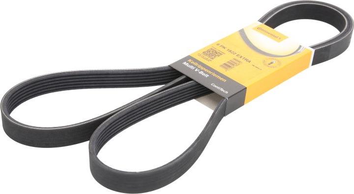 CONTINENTAL 6PK1822 EXTRA - Courroie trapézoïdale à nervures droxauto.com