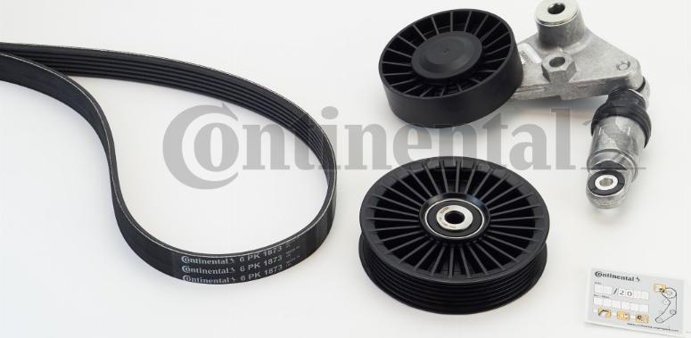 CONTINENTAL 6PK1873K3 - Jeu de courroies trapézoïdales à nervures droxauto.com