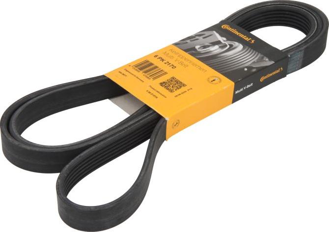 CONTINENTAL 6PK2170 - Courroie trapézoïdale à nervures droxauto.com