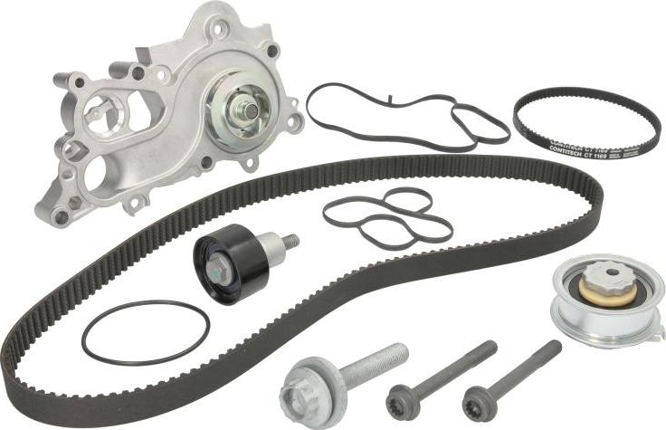 CONTINENTAL CT1167WP2PRO - Pompe à eau + kit de courroie de distribution droxauto.com