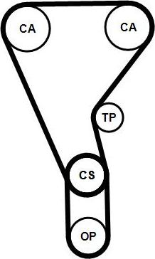 CONTINENTAL CT1257K2PRO - Kit de distribution droxauto.com