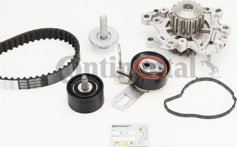 CONTINENTAL CT1230WP1 - Pompe à eau + kit de courroie de distribution droxauto.com