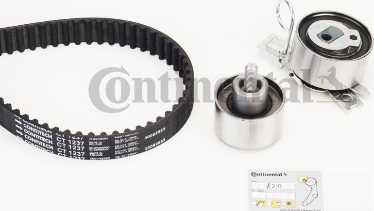 CONTINENTAL CT1237K1 - Kit de distribution droxauto.com