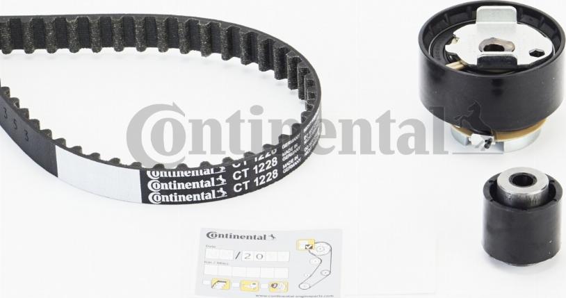 CONTINENTAL CT1228K2 - Kit de distribution droxauto.com
