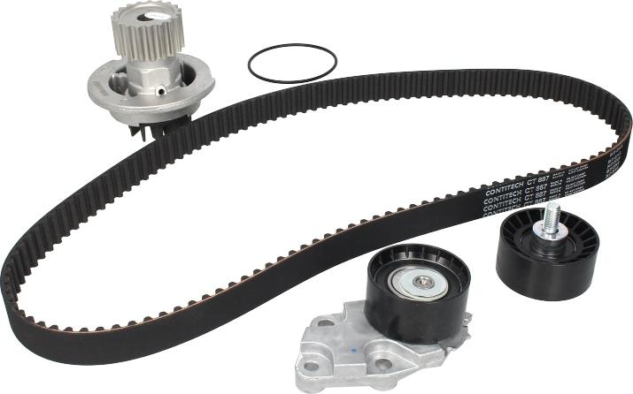 CONTINENTAL CT 887 WP2 - Pompe à eau + kit de courroie de distribution droxauto.com