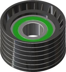 CORAM C892 - Poulie renvoi / transmission, courroie de distribution droxauto.com