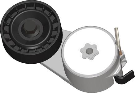 CORAM C850 - Tendeur de courroie, courroie trapézoïdale à nervures droxauto.com