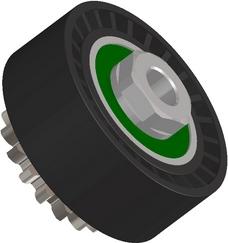 CORAM C862 - Poulie renvoi / transmission, courroie trapézoïdale à nervures droxauto.com