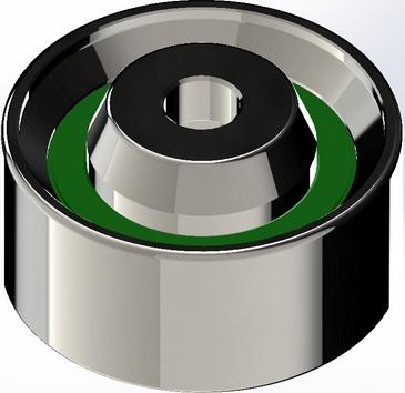 CORAM C884 - Poulie renvoi / transmission, courroie de distribution droxauto.com