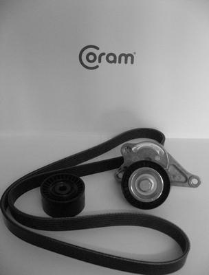 CORAM KTC10491056.87 - Jeu de courroies trapézoïdales à nervures droxauto.com