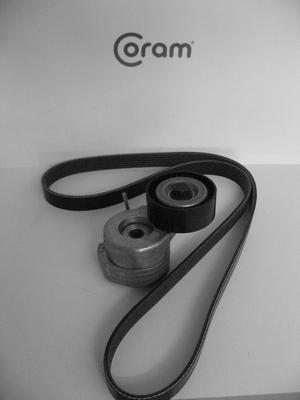 CORAM KTC1003.60 - Jeu de courroies trapézoïdales à nervures droxauto.com