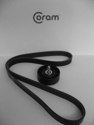CORAM KTC1017 - Jeu de courroies trapézoïdales à nervures droxauto.com