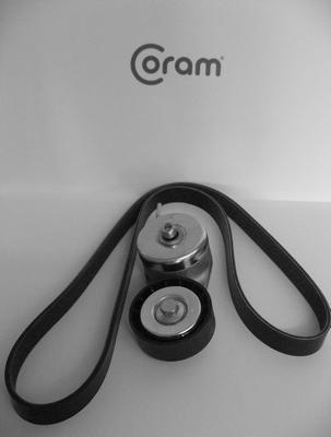 CORAM KTC1033.50 - Jeu de courroies trapézoïdales à nervures droxauto.com