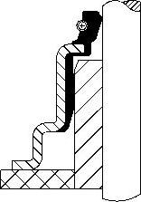 Corteco 49472895 - Bague d'étanchéité, tige de soupape droxauto.com