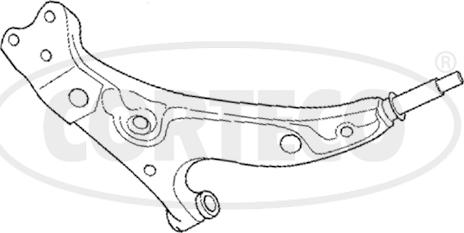 Corteco 49397500 - Bras de liaison, suspension de roue droxauto.com