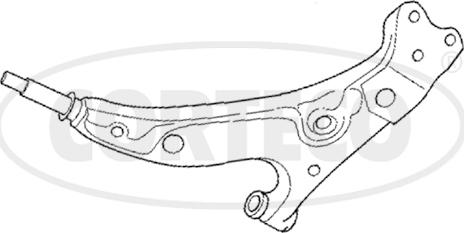 Corteco 49397501 - Bras de liaison, suspension de roue droxauto.com