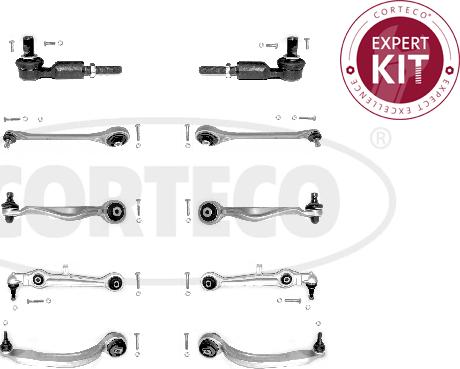 Corteco 49397845 - Kit de réparation, bras triangulaire droxauto.com
