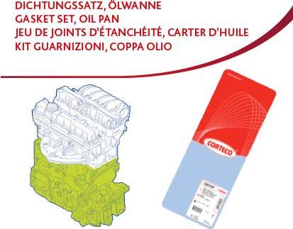 Corteco 427538P - Pochette basse droxauto.com