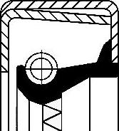 Corteco 12011593B - Bague d'étanchéité, moyeu de roue droxauto.com