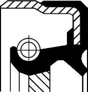 Corteco 12001482B - Bague d'étanchéité, vilebrequin droxauto.com