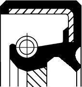 Corteco 19016504B - Bague d'étanchéité, vilebrequin droxauto.com