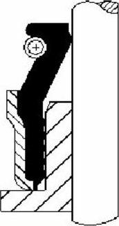 Corteco 12051545 - Bague d'étanchéité, tige de soupape droxauto.com