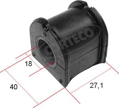 Corteco 80000474 - Coussinet de palier, stabilisateur droxauto.com
