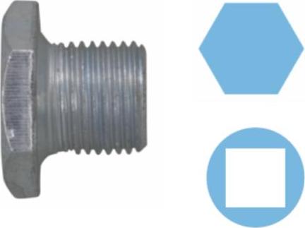 Corteco 220105S - Vis-bouchon, carter d'huile droxauto.com