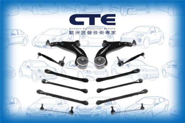 CTE COS03004 - Jeu de bras, suspension de roue droxauto.com