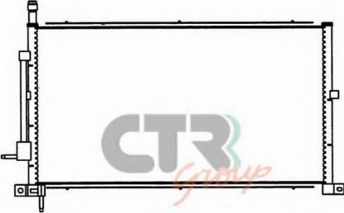 CTR 12 23 674 - Condensateur, climatisation droxauto.com