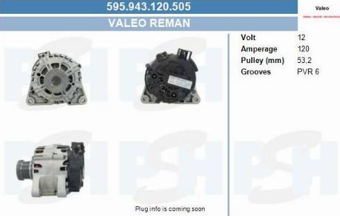 PSH 595.943.120.505 - Alternateur droxauto.com