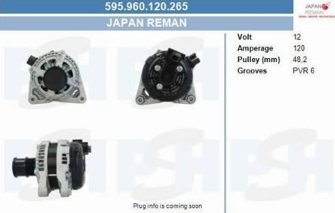 PSH 595.960.120.265 - Alternateur droxauto.com