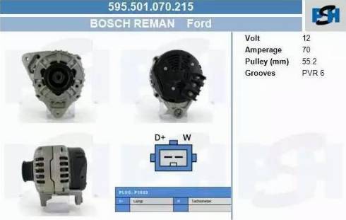 PSH 595.501.070.215 - Alternateur droxauto.com