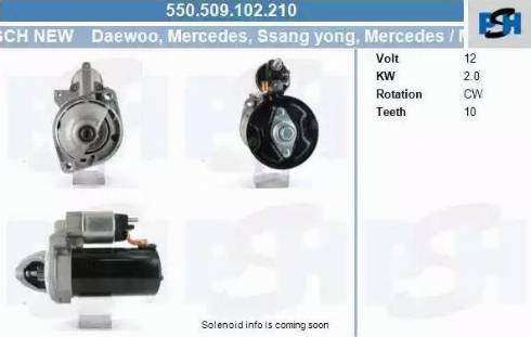 PSH 550.509.102.210 - Démarreur droxauto.com